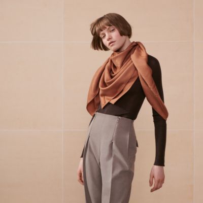 マロン - レディス, スカーフ、ショール＆マフラー, カシミア